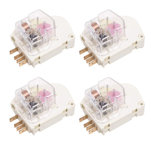 4X 215846602 Refrigerator Defrost Timer Replacement Part Exact Fit for  &  Refrigerators