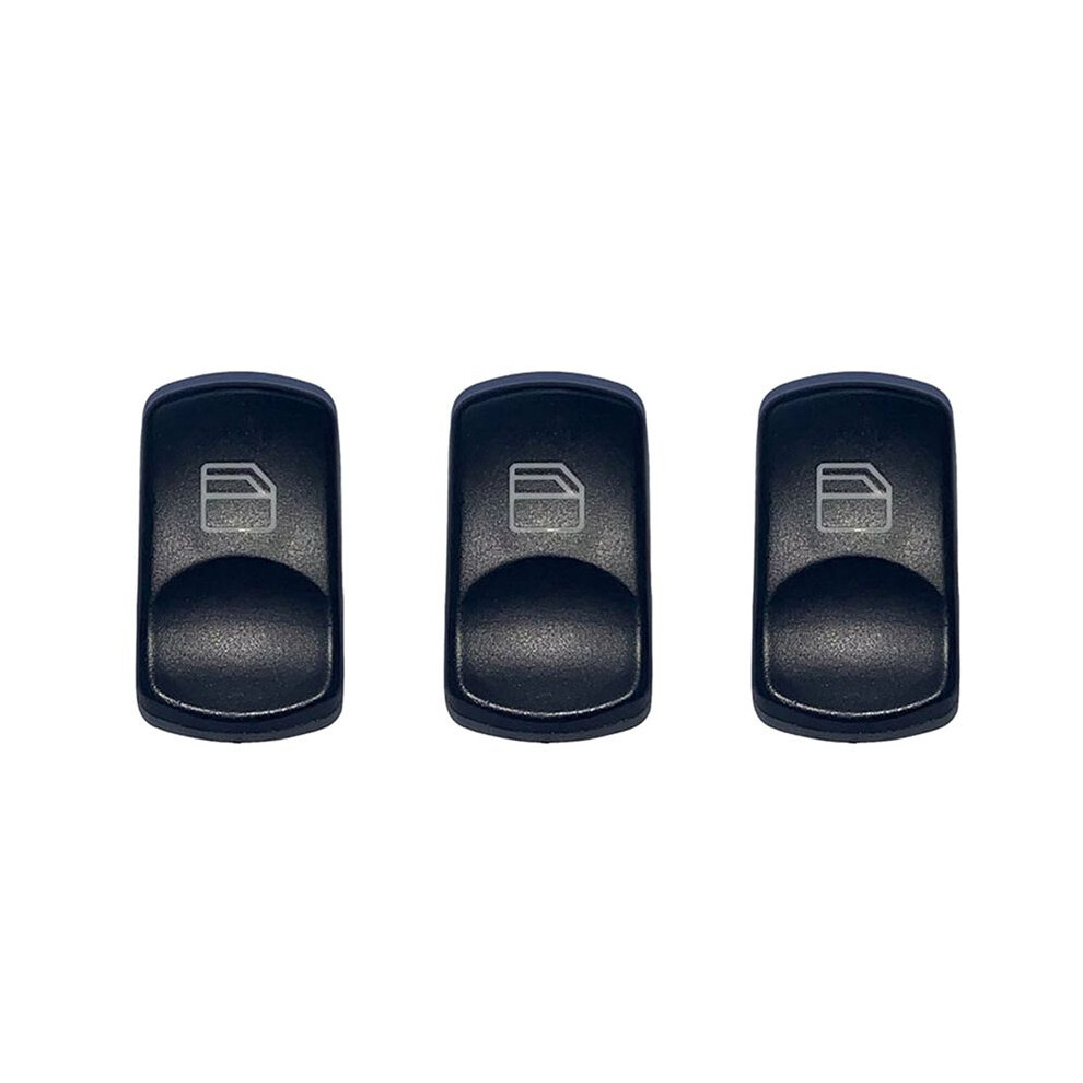 3X For Sprinter W906 Window Button Cover Front Left (Passenger) A6395451913 Black 6131313541325