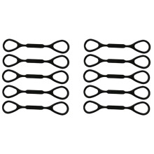 10 Stücke Musik Instrumente Trompete Schiebe Stopper Silikon Stopper Ring Trompete Zubehör Ersatz