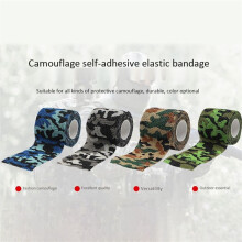 24 Roll Wrap Tape Bulk (Verschiedene und Tarn Farben Zufällig) Tier Arzt Erste Hilfe Klebe Band Selbst Klebend