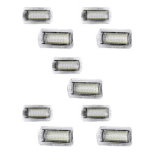 10Pcs for Land 200 Series 150 Series Prado MK4 J150 ES240 IS250 LED Courtesy Door Light Bulb White