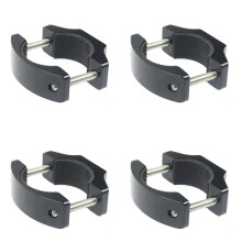 4X 360 Degree Bicycle Motorcycle Handlebar Clip Mount Pipe Clamp Bracket for 9 / 8 for ONE X