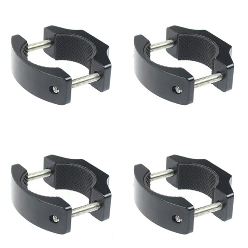 4X 360 Degree Bicycle Motorcycle Handlebar Clip Mount Pipe Clamp Bracket for  9 / 8 for  ONE X