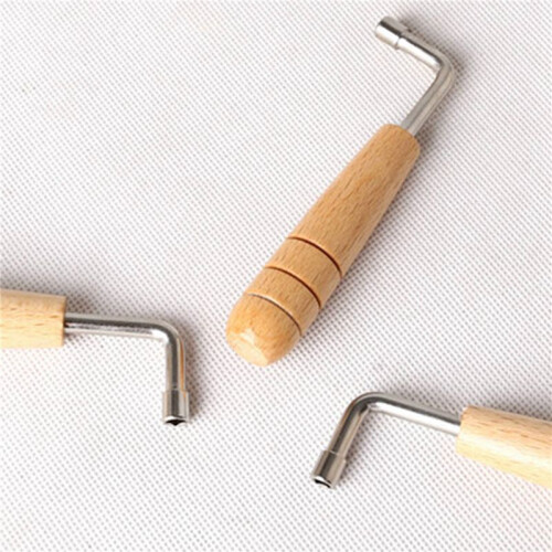 14Pcs Tuning Pins with L-Shape Tuning Wrench for Lyre Harp Strings and Other Primitive Stringed Instruments 1