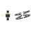 4Pcs Front Upper & Lower Arm with RC Car Differential Assembly 1