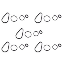 5X 2711840380 for M271 W204 C180 C200 E200 SLK Oil Filter Housing Gasket / Radiator Oil Cooler Gasket Kits