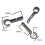 Helmet Clips for  Light Lamp Hard Hat Light Clips,Hardhat Accessory,Easily Mount Hook for Helmet,Cap Strap 200 Pcs 10
