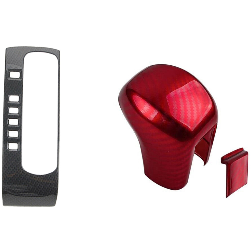 Gear Shift Box Panel Cover With Gear Shifting Knob Cover Change Lever Trim For Sedan 16-20, 10Th 16-18 6032264062160