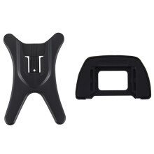 DK-21 Black Rubber Coated Eyecup Eyepiece for D90 D80 D70S D7000 D200 with Flash Stand AS-21 ISO 518 Hot Shoe