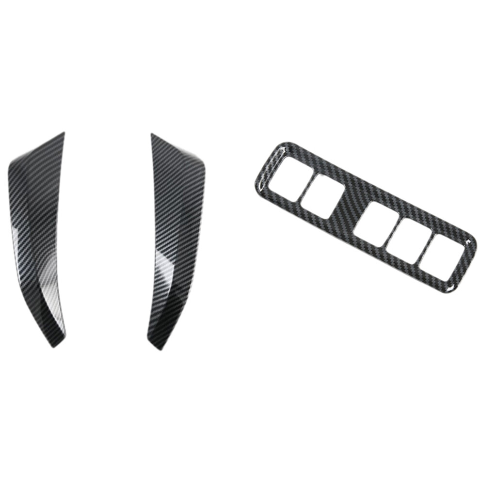 Car Center Console Instrument Panel Cover Trim With Headlight Button Cover Trim,For Navara Np300 16-21 6032838477956
