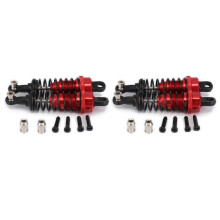 4 Pcs Oil Adjustable 65Mm Damper for Rc Car 1/18 A959 A969 A979 Hpi Hsp Losi ,Red