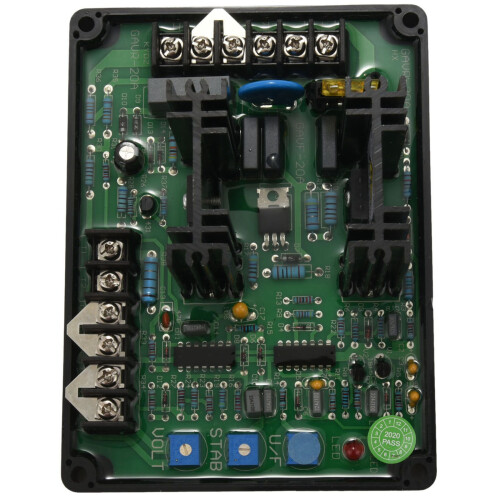 2X Gavr-20A Av Universal Brushless Automatic Voltage Regulator Module Avr Generator 220/400Vac Frequency Protection 1