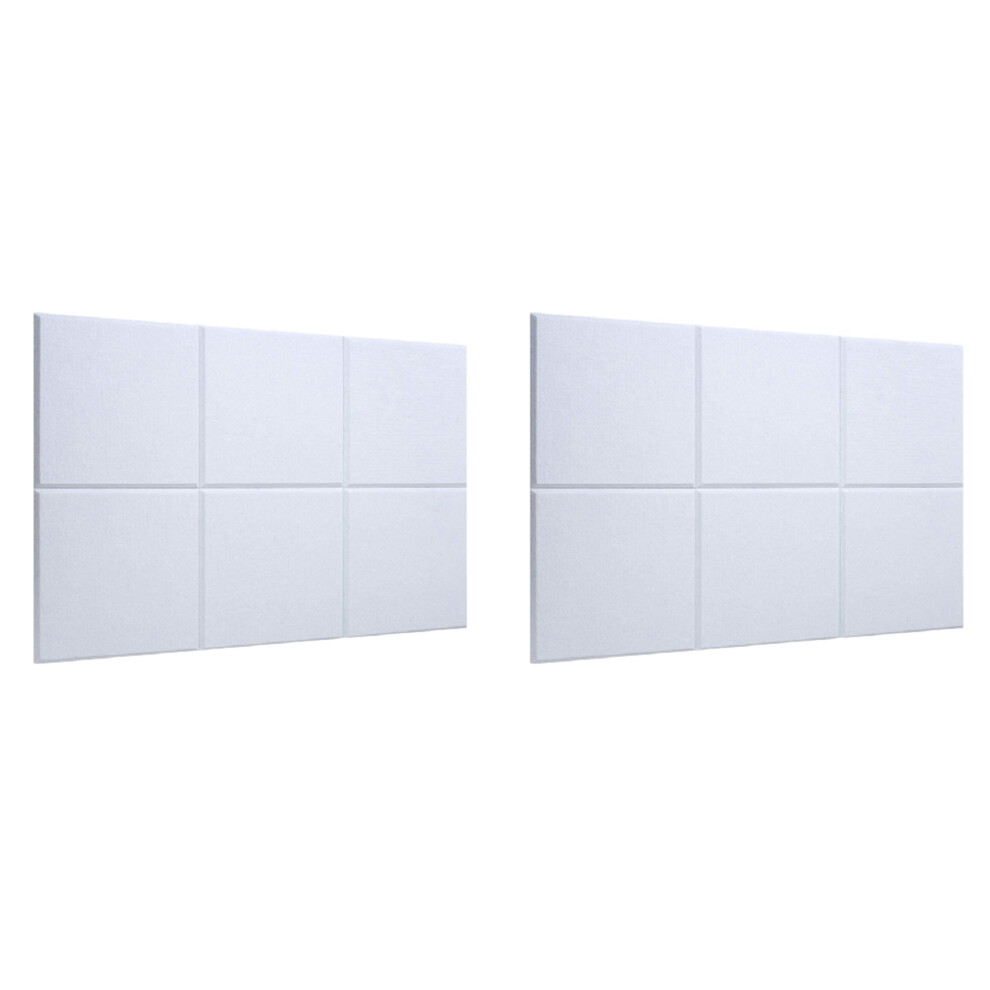 12Pcs Acoustic Absorption Panel 12Inch X 12Inch X 0.4Inch Sound Proof Padding For Echo Bass Isolation For Acoustic 4711401691198