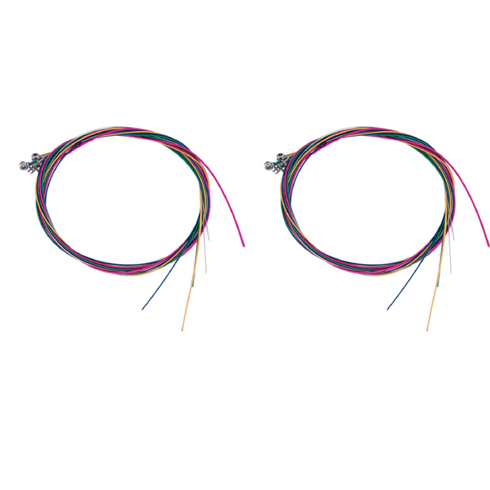Typecat 12Pcs Acoustic Guitar String Replacement Steel String For Musical Instruments Electric Bass Guitar Accessory