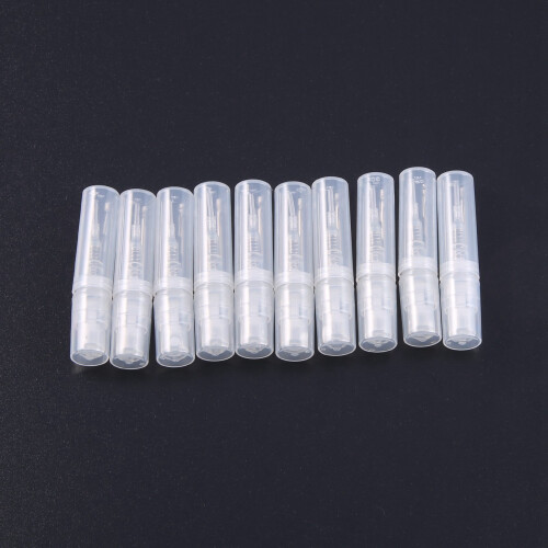 400Pcs/Lot 2ML Transparent Spray Bottle Cosmetic Packing Atomizer Perfume Bottles Atomizing Spray Liquid Container