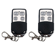 2X Abridor de Puerta de Garaje EléCtrico de 4 Botones Control Remoto InaláMbrico 433 Mhz Encendedor Control Remoto InaláMbrico por Radiofrecuencia