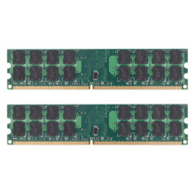 2X RAM DDR2 4GB 800MHZ PC2-6400 Memory for Desktop Memory RAM 240 Pins for  System High Compatible