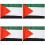 4X Palaestina Nationalflagge 5ft x 3ft 1