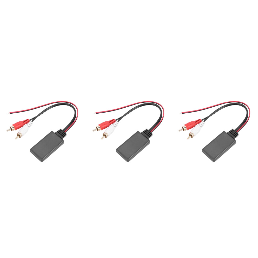 3X Car Universal Wireless Module Music Adapter Rca Aux Audio Cable 6034274675316