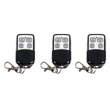 3X Abridor de Puerta de Garaje EléCtrico de 4 Botones Control Remoto InaláMbrico 433 Mhz