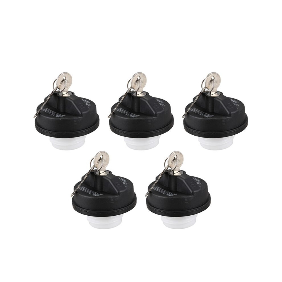 5X Fuel Tank Cap-Regular Locking Fuel Cap Fit For Stant 10504 77300-47020 Black 6033990953227