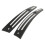 4x Black Split Windshield Side Trim for Touring Road Glide FLTR 2015-2020 4