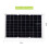 2X 20W 18V Monocrystalline Solar Photovoltaic Panel Environmentally Friendly Portable Solar Charging Panel Solar Panel 8