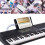 2X Cable USB Tipo B Midi Una Conector Tipo C, Cable Adaptador, Cable de Audio de Piano 8