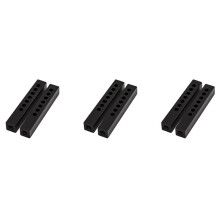 6PCS Metal Bumper Mount Holder Post for 1/10 RC Crawler Car Axial SCX10 90046 SCX10 III AXI03007 TRX4 TRX6