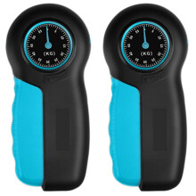 2X Draagbare Handgreep Dynamometer, Digitale Handgreep Krachtmeter Versterker Oefening Meting Pols Versterker