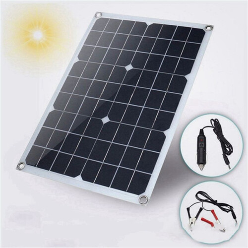 2X 20W 18V Monocrystalline Solar Photovoltaic Panel Environmentally Friendly Portable Solar Charging Panel Solar Panel 1