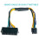 3X Cabo Adaptador de Alimentação ATX PSU de 24 Pinos para 8 Pinos Compatível com  Optiplex 3020 7020 9020 Precision T1700 12 Polegadas (30 cm) 2