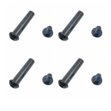 4X Folding Lock Screw Pull Ring Screw Assembly for MAX G30 Electric Scooter Replacement Parts, 7MM
