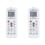 2X Universal 1000 in 1 LCD Low Power Consumption K-1028E Air Condition A/C Remote Control Controller 1