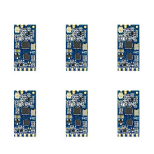 6X HC-12 433Mhz SI4463 Wireless Serial Port Module 1000M Replace HC12