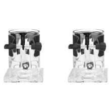 2X Trimmer Machinebasis Houtbewerkingsnijder Elektrische Trimmer Machinebasis Elektrisch Gereedschap Accessoires Duikrouterbasis