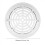 2pcs 8Inch Pool Main Drain Cover the Top Grate Bottom Mounting Plates White Replacement Pool Drain Cover 5