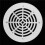 2pcs 8Inch Pool Main Drain Cover the Top Grate Bottom Mounting Plates White Replacement Pool Drain Cover 2