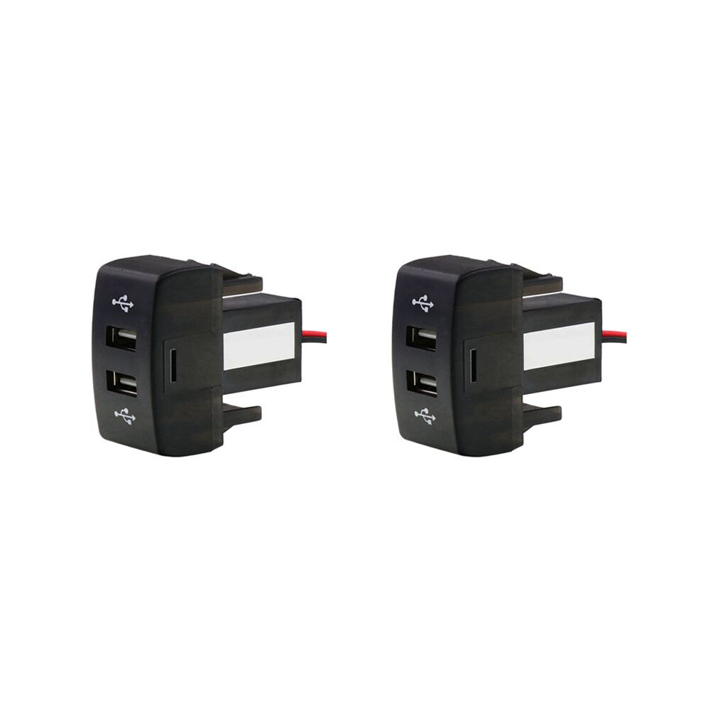 2X Car Dual Usb Charger 5V 2.1A Car Usb Power Socket Car Accessories For Truck Stralis Hi-Way Eurocargo 6033768657463