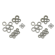 42Pcs Bearing Kit for Slash 4X4 VXL LCG Stampede RC Car Upgrade Parts Accessories