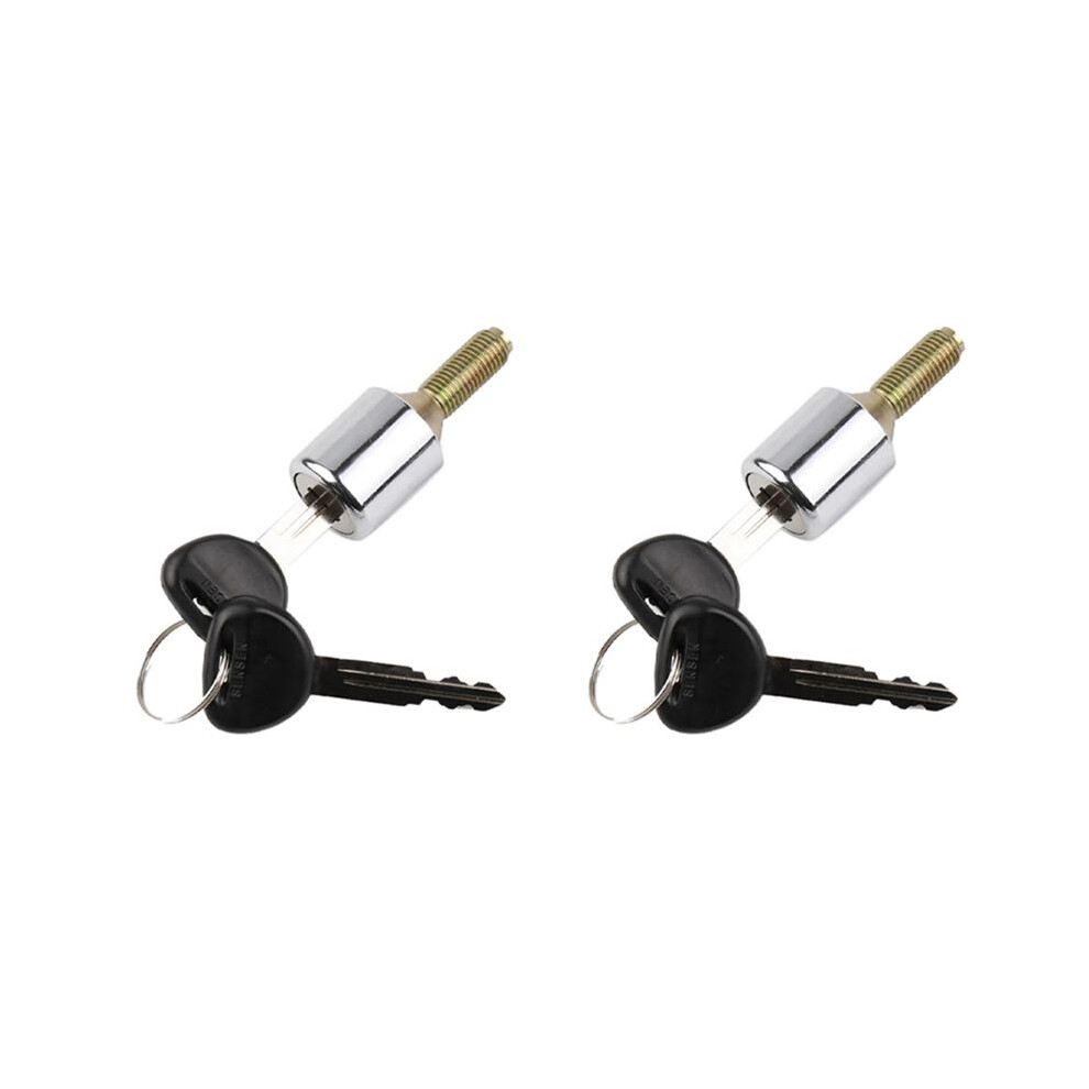 2X Car Spare Wheel Tire Lock With Key For Pajero Montero V24 V31 V32 V33 V36 V43 V44 V45 V46 V73 V77 4G54 6032109540631
