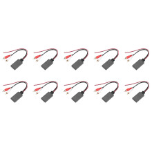10X Car Universal Wireless Module Music Adapter Rca Aux Audio Cable
