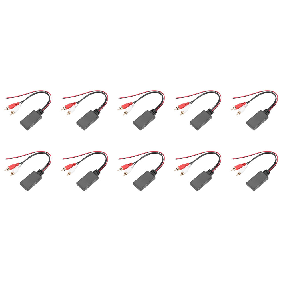 10X Car Universal Wireless Module Music Adapter Rca Aux Audio Cable 4711042492901