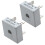 2X SEP KBPC3510 35A 1000V Single Phase Square Diode PCB Bridge Rectifier 1