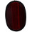 2 pcs Bicycle Rear Tail  Reflector Mudguard Oval Warnning Red black 2