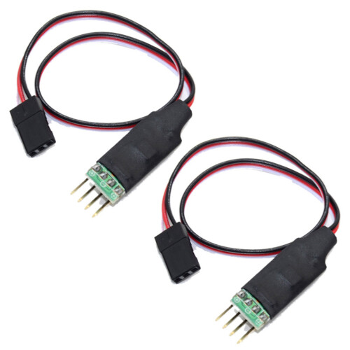 2X Remote Control  Board CH3 Light Control Module for the Model RC Car Light Lamp Plug and