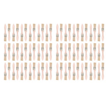 72X 1 Inch (24mm) Paint Brushes and Chip Paint Brushes for Paint Stains Varnishes Glues and Gesso