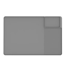 Siliconen Koffiemat 24x16In Koffiebar Mat met Afneembare Afwasmat voor Keuken Aanrechtbladen Koffie Accessoires B