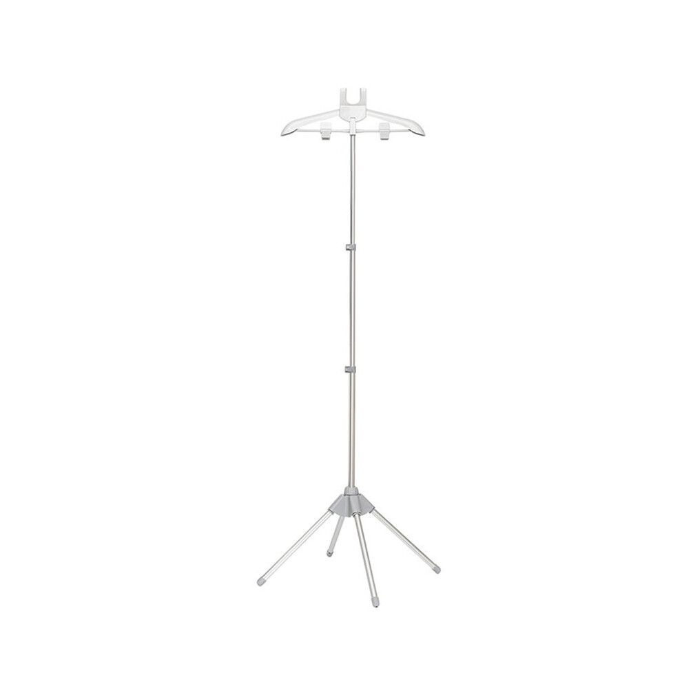 Household Floor Hanging Ironing Rack Display Rack Clothes Hanger Clothing Foldable Tripod Steam Hanger Grey 6034143922992