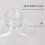 80 PCS 2 Oz 60 Ml Clear Refillable Flip Top PET Plastic Travel Bottle Container 8